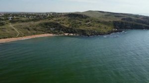 Крым Красоты Азовского моря бухта Широкая, Щёлкино