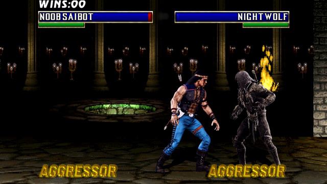 MORTAL KOMBAT TRILOGY REMASTERED... NoobSaibot test