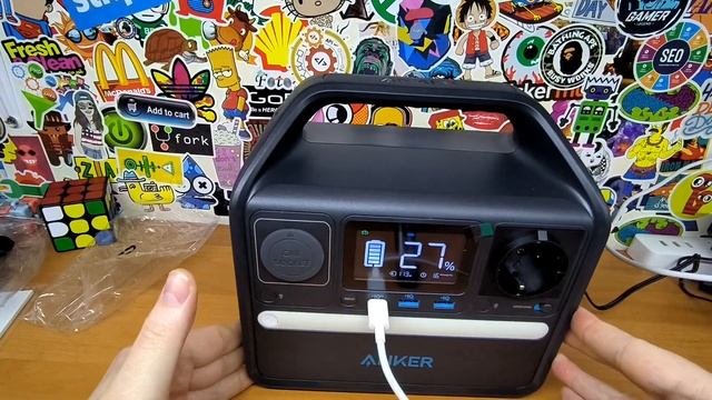 Anker 521 Portable Power Station (256 Wh) | Розпакування, перше враження і час заряджання смотреть онлайн
