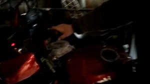 заводка Кавасаки ззр 250 после зимы.