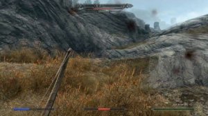 Skyrim - Mammoths have one weakness... steep hills