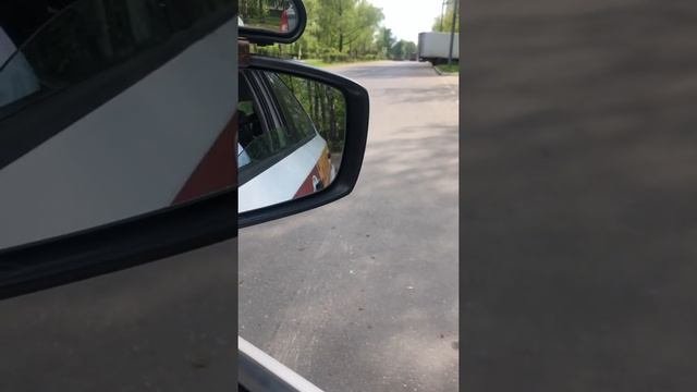 Перпендикулярная парковка. Ориентиры.