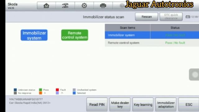 HOW TO PROGRAM VOLKSWAGEN SKODA REMOTE USING AUTEL MAXIIM 508/608 -JAGUAR AUTOTRONICS