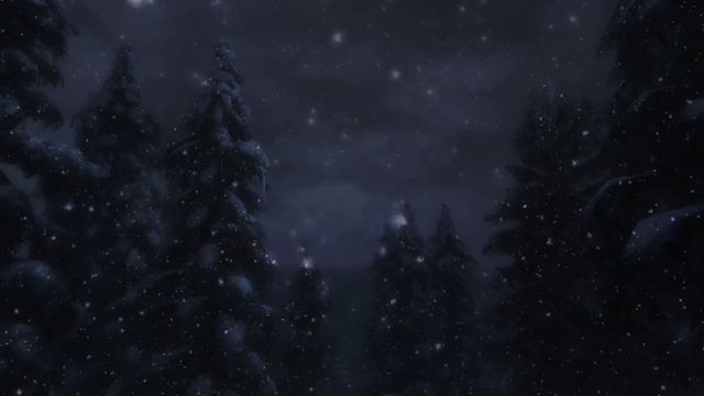 Rest and Soothing Seaside Wind: Skyrim Flora Overhaul Snowy Tree смотреть онлайн