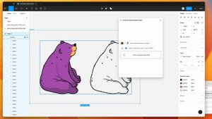 Figma Tutorial: Import Adobe Illustrator files to Figma with one click