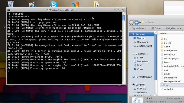 Minecraft - How to: UltimateFist auf dem Bukkit Server installieren [German/Deutsch] смотреть онлайн