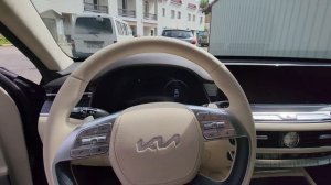 Новый Киа К9 прибыл на базу для отправки клиенту