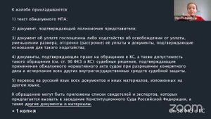 15 минут занятия “Подаем жалобу в КС” из Курса "Защита в Конституционном Суде” / Полное👇