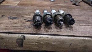 Пежо 206 , охренел от свеч зажигания ,незнал что такое бывает)