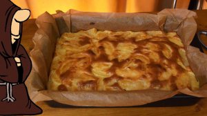 Вкуснейшая Шарлотка с Яблоками на сметане в духовке с помощью Планетарного Миксера