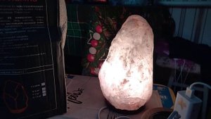 Мама купила подарок! SALTWAY Соляной солевой светильник лампа с диммером ночник из соли