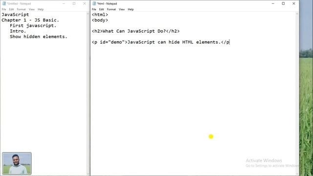 JavaScript full course | JavaScript Tutorial Chapter 1 - JavaScript Basic