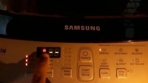 How to Activate/Deactivate Child Lock function in washing Machine I #SamsungWashingMachineChildLock