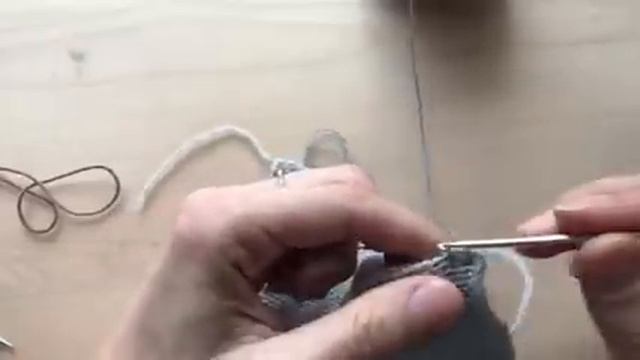 Шов наружу на лицевой глади. Имитация. смотреть онлайн