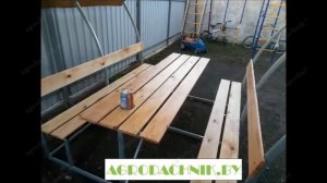 Садовая Беседка из поликарбоната "Астра". Мини обзор #top #trending #shortvideo