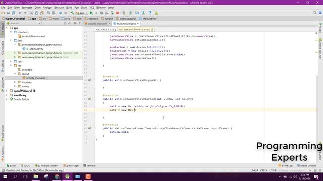 Color Detection (HSV) using OpenCV in Android Part 9
