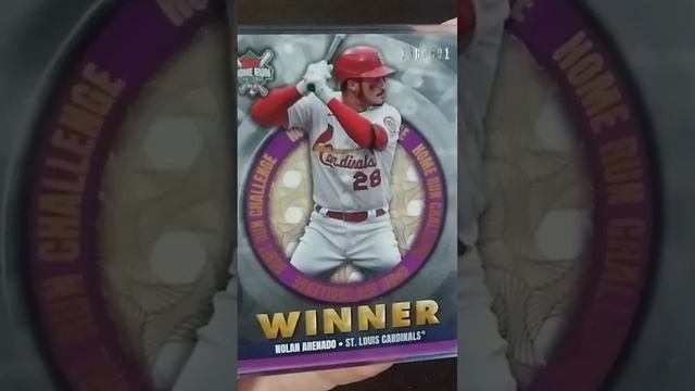 2022 Topps Home Run Challenge Winner!  (#NolanArenado)