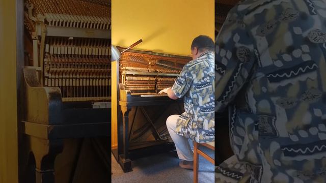 Pianino W. Jähne (Jaehne, Jahne) przed i po zrobieniu смотреть онлайн