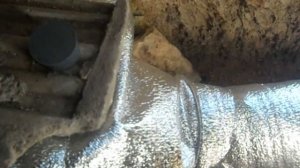 Воздушный солнечный коллектор из профнастила зимой ч. 1 Своими руками.Air solar collector.