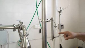 Ректификационная колонна с царгой пастеризации