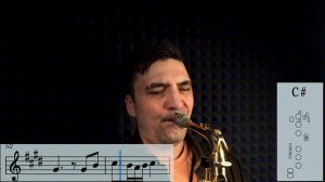 Billie Eilish - idontwannabeyouanymore ( sax cover) с нотами и аплекатурой