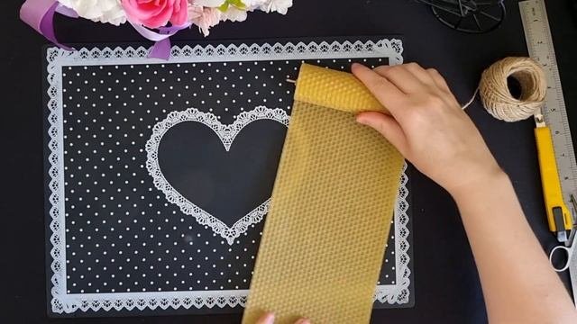 Свечи из вощины своими руками Diy + упаковка #медовыесвечи #подароксвоимируками  #воскипламя