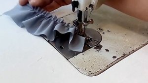 Как собрать рюш быстро лайфхак. Способы присбаривания.