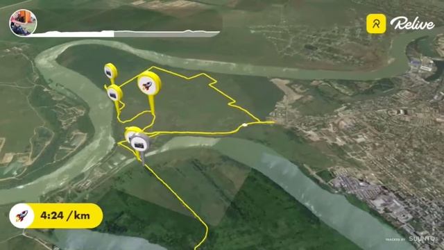 Побегал в окрестностях Краснодара. Солнечный остров, Урочище Красный Кут смотреть онлайн