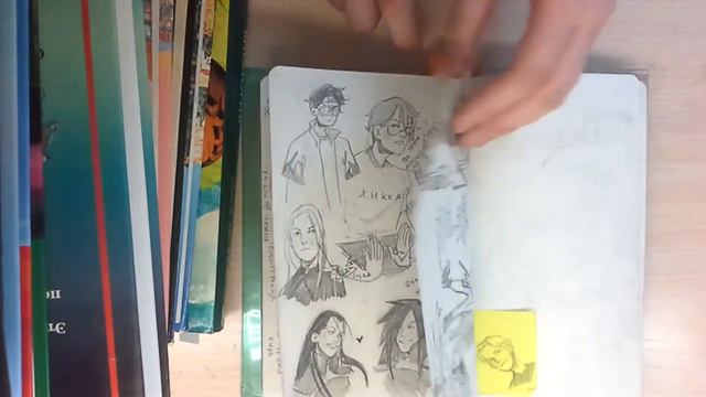 обзор скетчбука 1