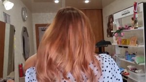 Окрашивание волос Шатуш в карамельной гамме