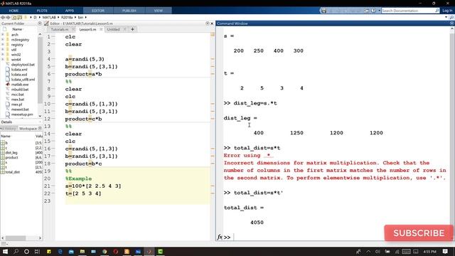 10: MATLAB FOR ENGINEERS - Matrix Multiplication смотреть онлайн
