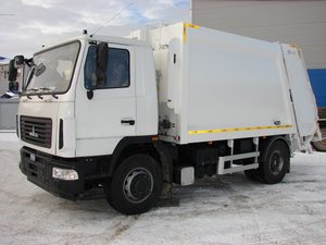 Мусоровоз МАЗ, 16 м3 с задней загрузкой