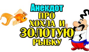 Анекдот про Хохла и Золотую рыбку. Новый анекдот.