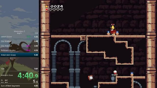 Momodora 3 any% Speedrun in 6:56 смотреть онлайн