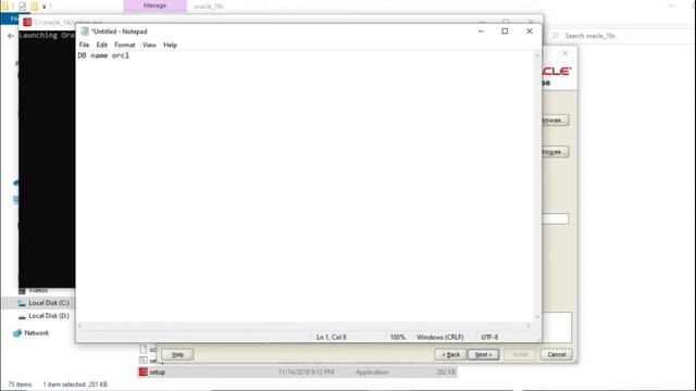 How to Install oracle 19C