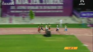 800m men heat 2 mediterranean games 2013