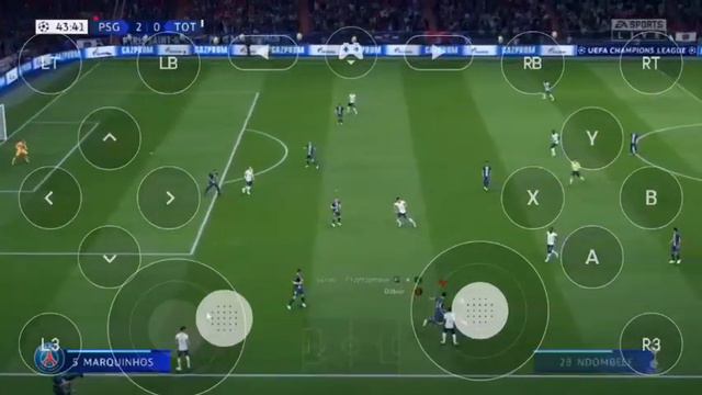 FIFA 20 NA TELEFON GAMEPLAYPSG vs TOTENHAMUCL