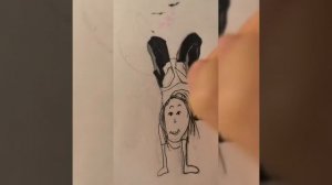 Рисуем гимнастку ?♂️ для скетч бука ?️ урок  рисования маркерами