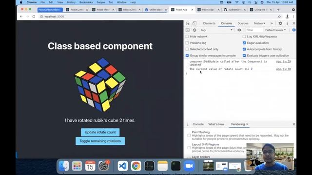 MERN stack interview questions part 3 - Explain react.js component lifecycle