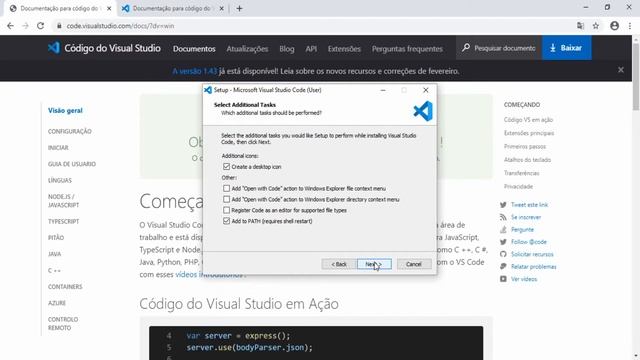 Editor de Texto - Visual Studio Code смотреть онлайн