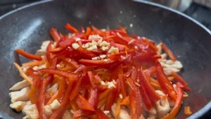 Удон с курицей и овощами в соусе терияке. Удон за 25 минут. Быстро , вкусно! Классический удон!