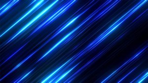 Анимированный темный абстрактный фон: Неоновые синие полосы