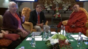 Выступление Татьяны Черниговской на встрече Далай-ламы с ведущими российскими нейроучеными в Дели