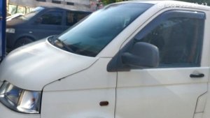 Volkswagen Т-5 покраска авто полимерным композитом Dempinox (превосходящим жидкую резину)