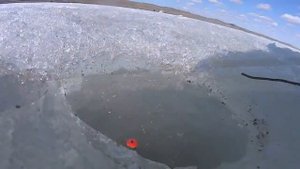 Рыбалка в апреле на озере Суртанды.