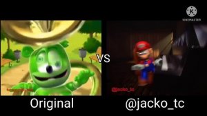The Gummy Bear Song But it's Mario Part 1 (Scene Comparisons)