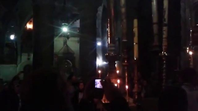 Православная служба в Храме Гроба Господня