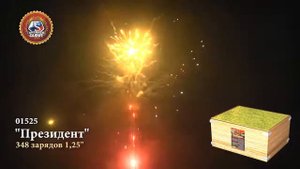 Салют Президент  - 348 залпов / калибр 1.25" арт. 01525 #Премьер Салют