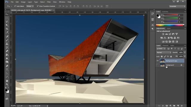 3ds max + Photoshop - Conceptual Render / #3dsmax #3dsmaxtutorial #3dsmaxmodeling #3dsmaxvray #vray