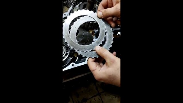 Ремонт раздатки АТС450 (заменили фрикционы и сайлентблок)